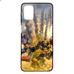 Чохол для Samsung M51 Bumblebee and Optimus Prime - PrintSalon