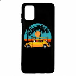 Чехол для Samsung M51 Car and sunset - PrintSalon