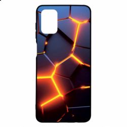 Чохол для Samsung M51 Cracked Blocks - PrintSalon