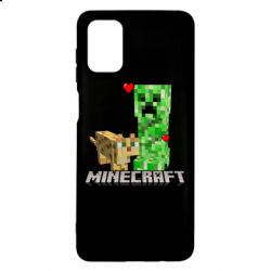 Чехол для Samsung M51 Creeper and Cat - PrintSalon