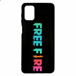 Чехол для Samsung M51 Free fire gradient logo - PrintSalon