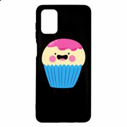 Чехол для Samsung M51 Funny cupcake with smile - PrintSalon