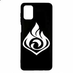 Чехол для Samsung M51 Genshin Impact Pyro - PrintSalon
