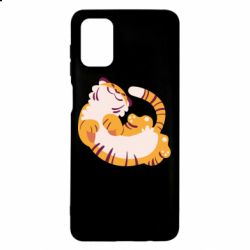 Чехол для Samsung M51 Happy tiger - PrintSalon