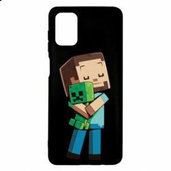 Чохол для Samsung M51 Heroes from Minecraft - PrintSalon