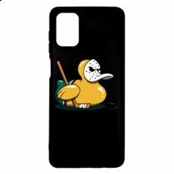 Чехол для Samsung M51 Hockey duck - PrintSalon