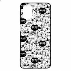 Чохол для Samsung M51 Коти патерн - PrintSalon