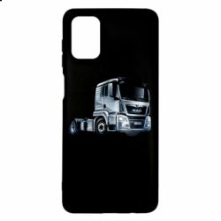 Чехол для Samsung M51 MEN truck - PrintSalon