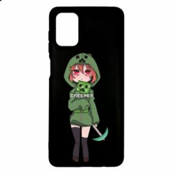 Чехол для Samsung M51 Minecraft anime - PrintSalon