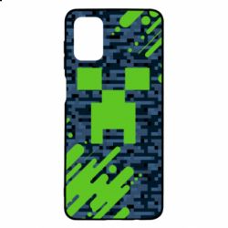 Чехол для Samsung M51 Minecraft Creeper - PrintSalon