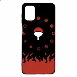 Чехол для Samsung M51 Naruto Sasuke Uchiha Sharingan - PrintSalon