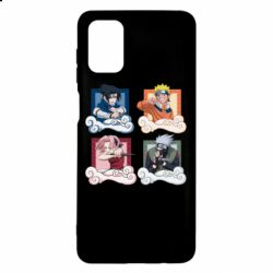 Чехол для Samsung M51 Naruto team 7 in action - PrintSalon