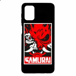 Чехол для Samsung M51 Poster samurai Cyberpunk - PrintSalon