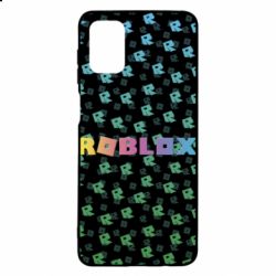 Чехол для Samsung M51 Roblox And Logo 3D - PrintSalon
