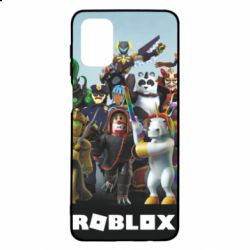 Чехол для Samsung M51 Roblox персонажи - PrintSalon