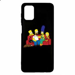 Чехол для Samsung M51 Simpsons At Home - PrintSalon