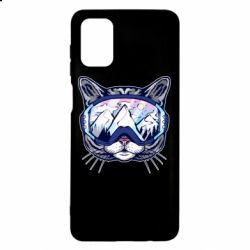 Чехол для Samsung M51 Snowboard Cat - PrintSalon