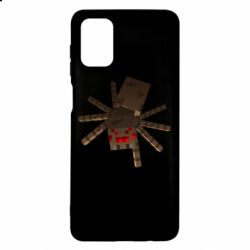 Чехол для Samsung M51 Spider from Minecraft - PrintSalon