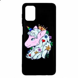 Чехол для Samsung M51 Unicorn Princess - PrintSalon