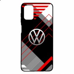 Чехол для Samsung M51 Volkswagen logo and abstraction - PrintSalon