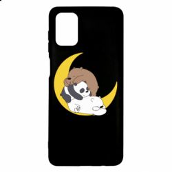 Чехол для Samsung M51 We bare bears sleep - PrintSalon