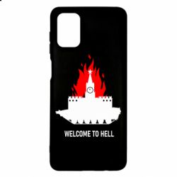Чехол для Samsung M51 Welcome to Hell - PrintSalon