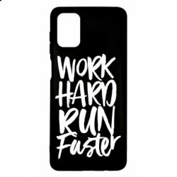 Чохол для Samsung M51 Work hard run faster - PrintSalon