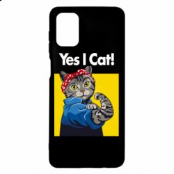 Чехол для Samsung M51 Yes I Cat - PrintSalon