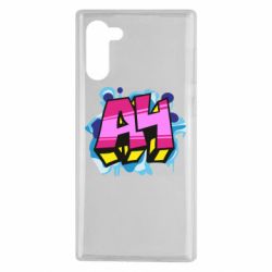 Чехол для Samsung Note 10 А4 Граффити - PrintSalon