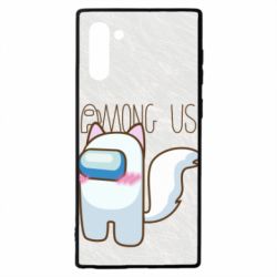 Чохол для Samsung Note 10 Among us cute cat - PrintSalon