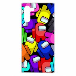 Чехол для Samsung Note 10 Among us multicolored - PrintSalon