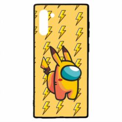 Чехол для Samsung Note 10 Among Us - Pikachu skin - PrintSalon