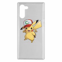 Чехол для Samsung Note 10 Ash's hat Pikachu - PrintSalon