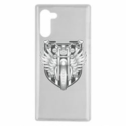 Чехол для Samsung Note 10 Bike Shield Art - PrintSalon