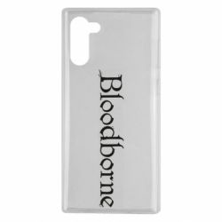 Чехол для Samsung Note 10 Bloodborne logo - PrintSalon