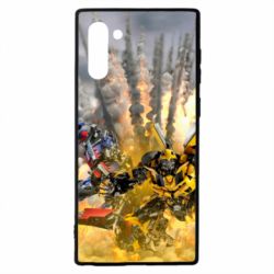 Чохол для Samsung Note 10 Bumblebee and Optimus Prime - PrintSalon
