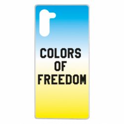 Чехол для Samsung Note 10 Colors of our freedom - PrintSalon