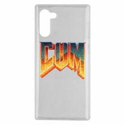 Чехол для Samsung Note 10 Cum Doom logo - PrintSalon