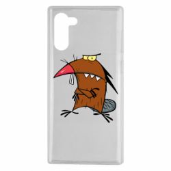 Чехол для Samsung Note 10 Daggett Beaver - PrintSalon