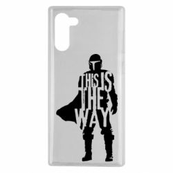 Чохол для Samsung Note 10 Din Djarin This Is The Way - PrintSalon