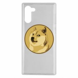Чехол для Samsung Note 10 Dogecoin - PrintSalon