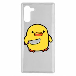 Чохол для Samsung Note 10 Duckling With A Knife - PrintSalon