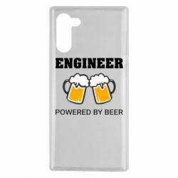Чехол для Samsung Note 10 Engineer Powered By Beer - PrintSalon