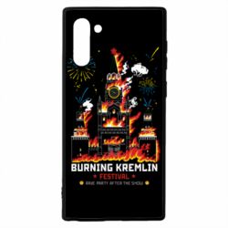 Чохол для Samsung Note 10 Фестиваль палаючого Кремля - PrintSalon