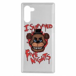 Чехол для Samsung Note 10 Фнаф - PrintSalon