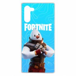 Чехол для Samsung Note 10 Fortnite Snowman - PrintSalon