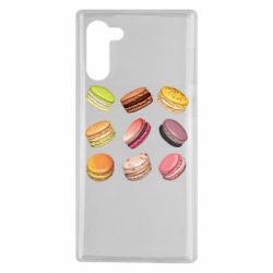 Чехол для Samsung Note 10 Французский макарун - PrintSalon