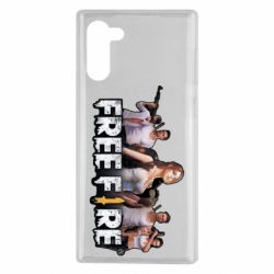 Чохол для Samsung Note 10 Free Fire Team - PrintSalon