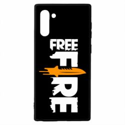 Чохол для Samsung Note 10 Free Fire vertical logo - PrintSalon