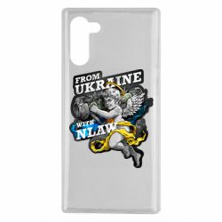 Чехол для Samsung Note 10 From Ukraine with nlaw - PrintSalon